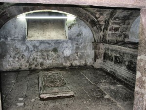 Cripta de la familia Peredo, en la Casa de la Cultura, Ex Convento de la Orden de Carmelitas Descalzos en Morelia