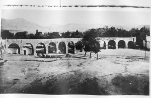Plazuela de las Ánimas, actual Jardín Manuel Villalongín, hacia 1880.