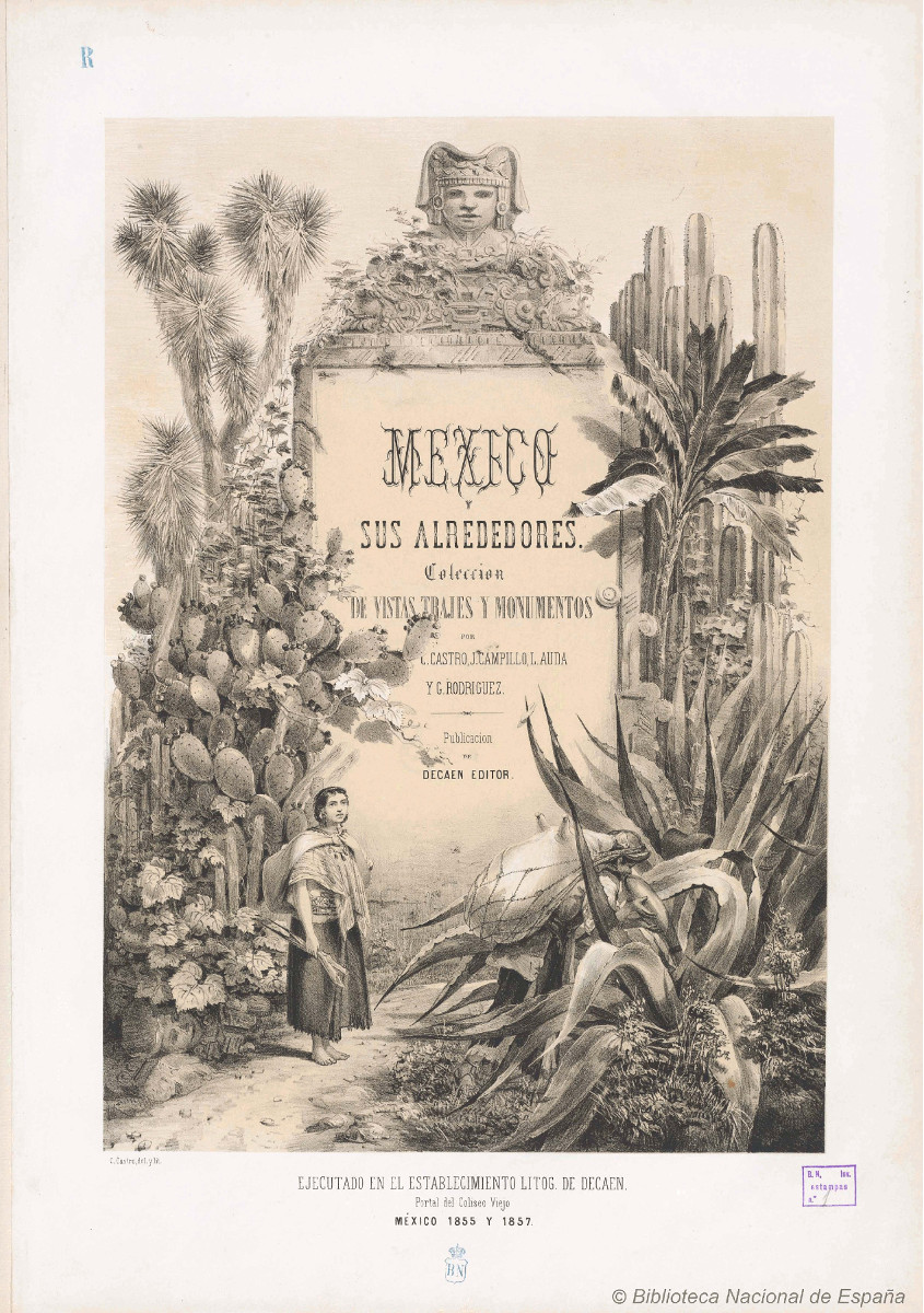 Litografías Del Libro México Y Sus Alrededores De 1858 Parte 1 De 3 Historia De Morelia 2577