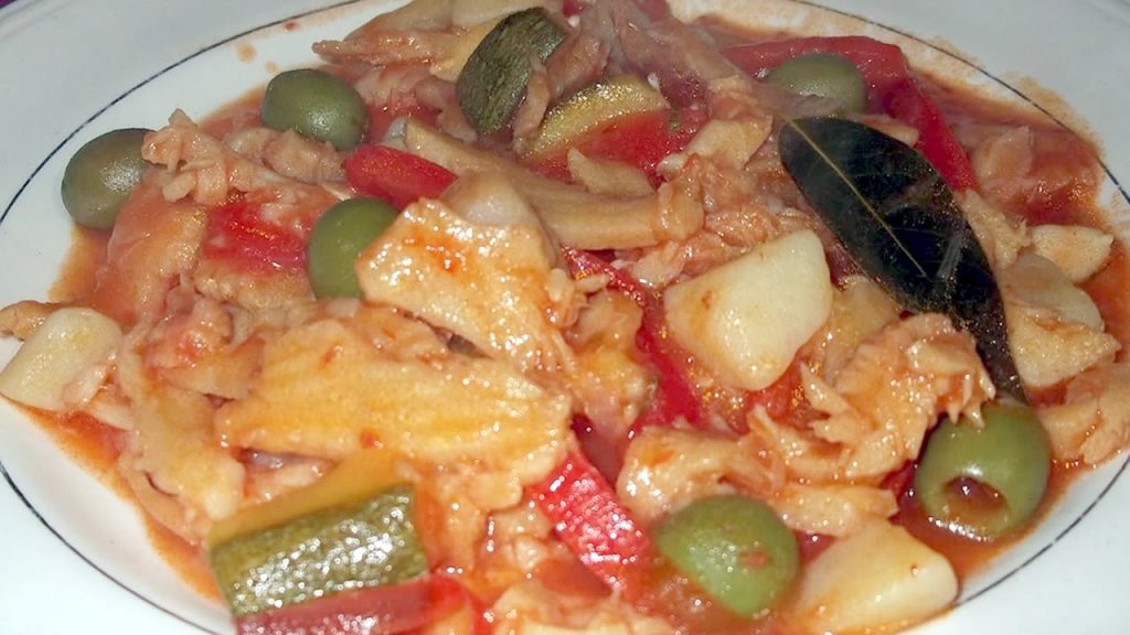 Bacalao a la vizcaína